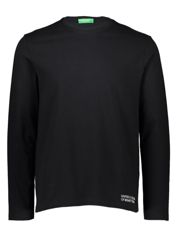 Benetton Longsleeve in Schwarz