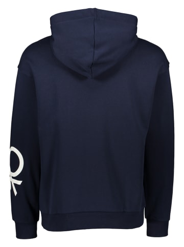 Benetton Hoodie donkerblauw