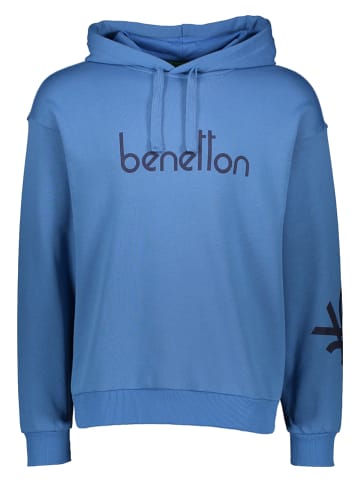Benetton Hoodie blauw