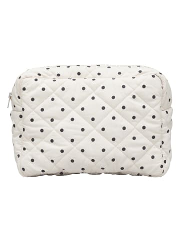 Becksöndergaard Kosmetiktasche "Dot Mini" in Weiß/ Schwarz - (B)28 x (H)20 cm