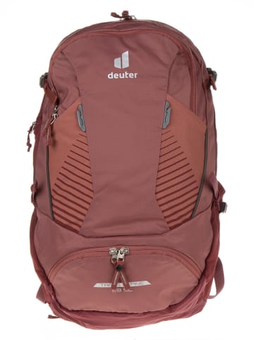 Deuter Plecak turystyczny "Trans Alpine 28 SL" w kolorze czerwonym - 35 x 50 x 15 cm