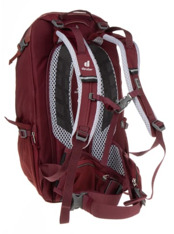 Deuter Wanderrucksack "Trans Alpine 28 SL" in Rot - (B)35 x (H)50 x (T)15 cm