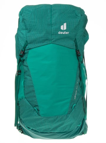 Deuter Plecak turystyczny "Aircontact Core 50+5" w kolorze turkusowym - 30 x 85 x 20 cm