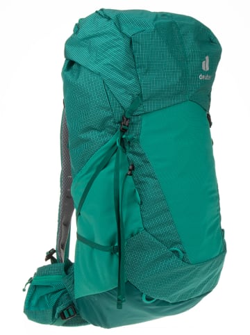 Deuter Plecak turystyczny "Aircontact Core 50+5" w kolorze turkusowym - 30 x 85 x 20 cm