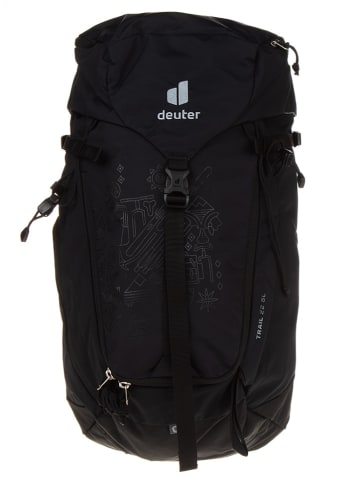Deuter Plecak turystyczny "Trail 22 SL" w kolorze czarnym - 30 x 52 x 16 cm