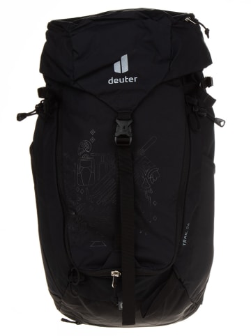 Deuter Plecak turystyczny "Trail 24" w kolorze czarnym - 30 x 50 x 15 cm