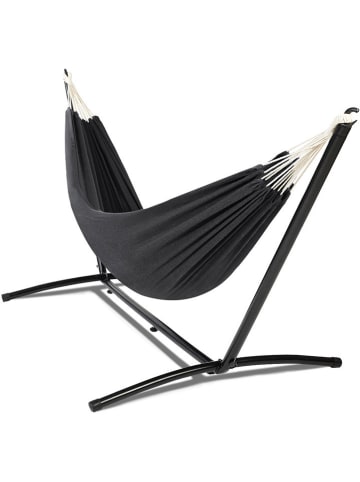 Inkazen Hangmat antraciet - (B)270 x (H)96 x (D)100 cm