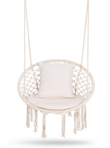 Inkazen Hangfauteuil crème - (B)60 x (H)120 x (D)50 cm