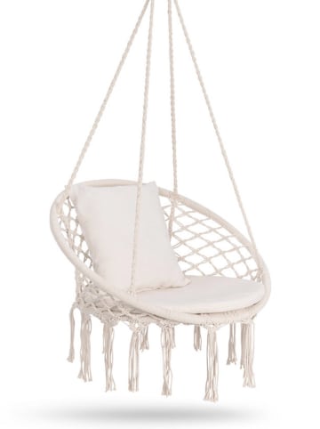 Inkazen Hangfauteuil crème - (B)60 x (H)120 x (D)50 cm