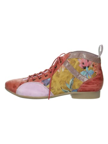 Think! Leren veterschoenen meerkleurig