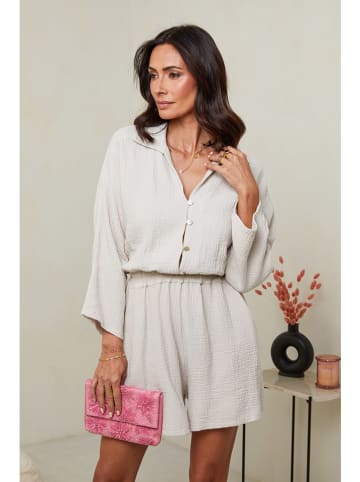 Le Monde du Lin Leinen-Jumpsuit in Beige