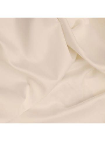 Elizabed Satin-Spannbettlaken in Creme