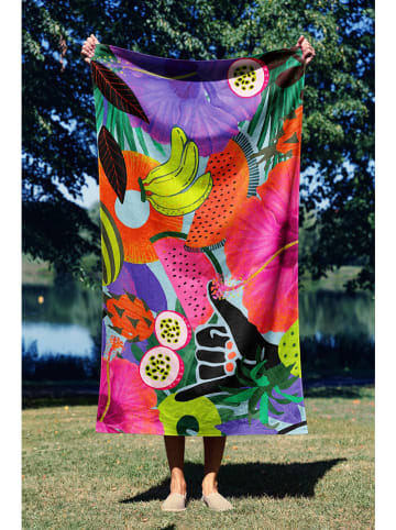 Elizabed Ręcznik plażowy "Tropical Vibes" ze wzorem