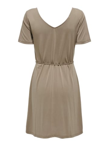 ONLY Kleid "Hannah" in Taupe
