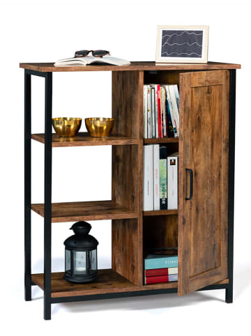 IDOMYA Essentials Sideboard "Elize" in Braun - (B)70 x (H)81 x (T)30 cm