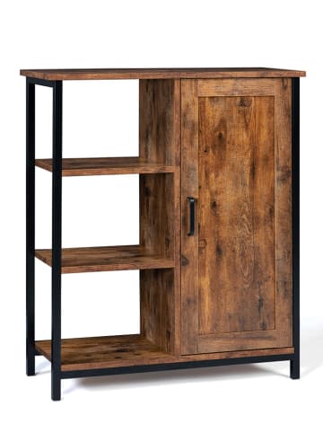 IDOMYA Essentials Sideboard "Elize" in Braun - (B)70 x (H)81 x (T)30 cm