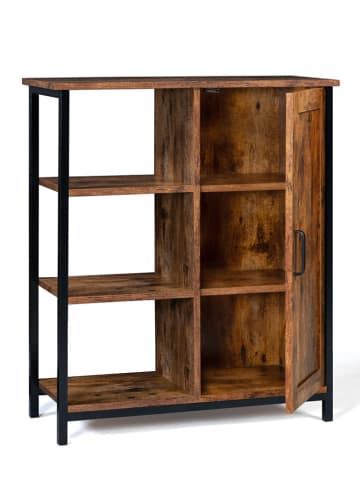 IDOMYA Essentials Sideboard "Elize" in Braun - (B)70 x (H)81 x (T)30 cm