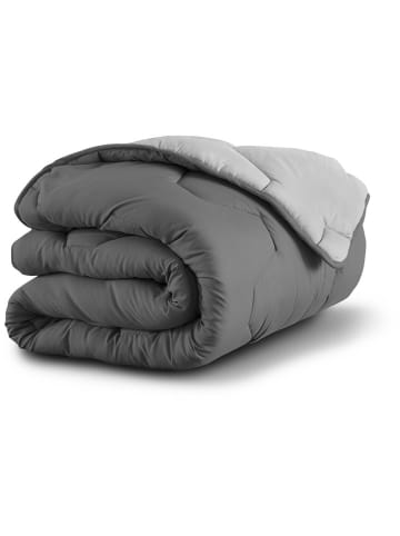 IDOMYA Essentials 3-delige beddengoedset lichtgrijs