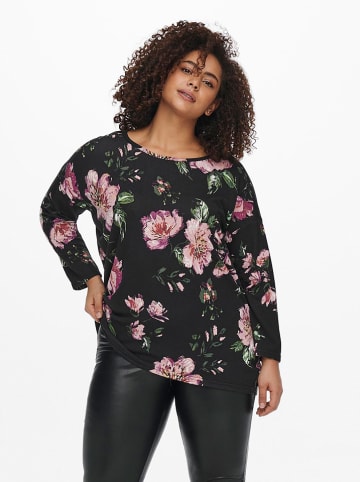 ONLY Carmakoma Longsleeve "Alba" in Schwarz