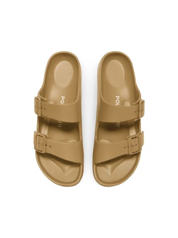 Polo Club Slippers lichtbruin