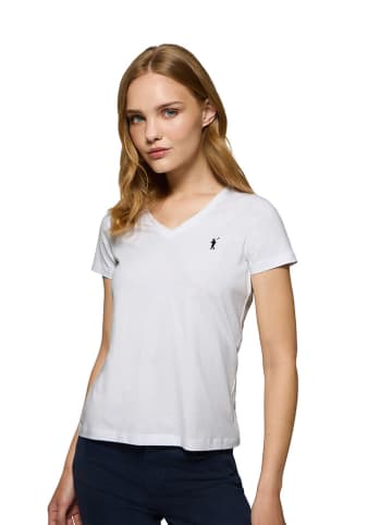 Polo Club Shirt in Weiß