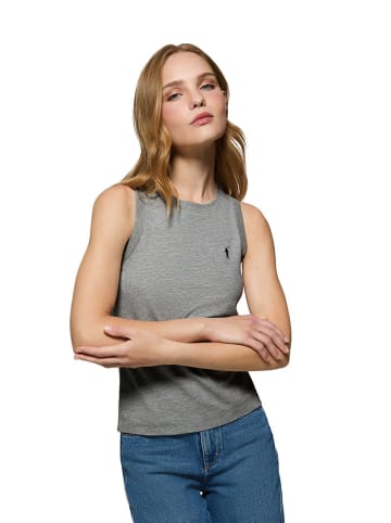 Polo Club Top in Grau