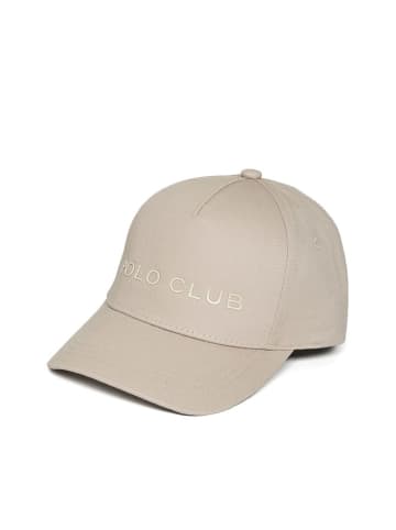Polo Club Czapka w kolorze beżowym