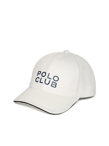 Polo Club Czapka w kolorze białym