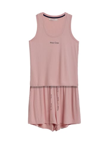 Polo Club Pyjama in Rosa