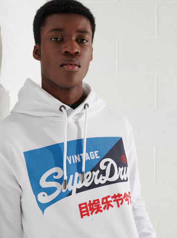 Superdry Hoodie in Weiß