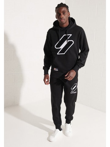 Superdry Hoodie in Schwarz