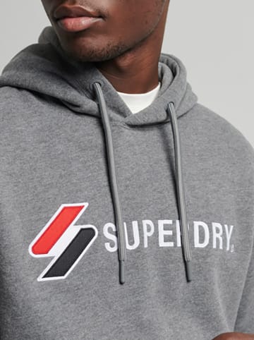 Superdry Bluza w kolorze szarym