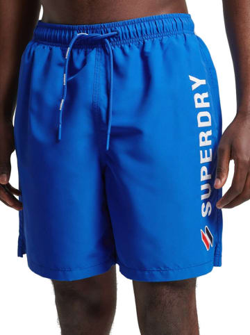 Superdry Badeshorts in Blau