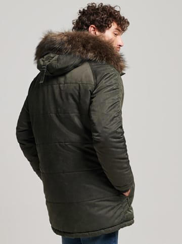 Superdry Übergangsmantel in Oliv