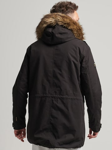 Superdry Płaszcz przejściowy w kolorze czarnym