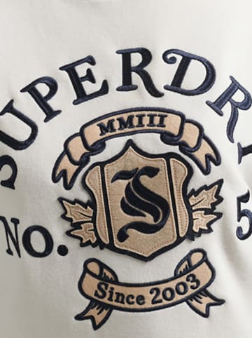 Superdry Sweatkleid in Weiß