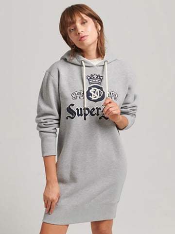 Superdry Sukienka dresowa w kolorze szarym