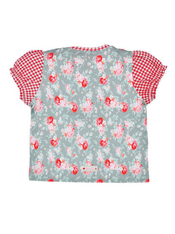 Bondi Shirt "Blumenallover" in Rot/ Bunt