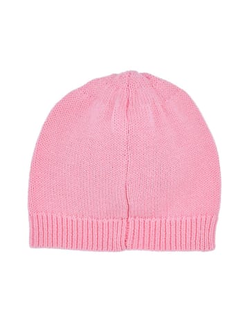 Bondi Strickmütze "Margeriten" in Pink