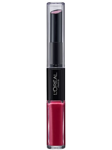L'Oréal Paris Farbka do ust "Infaillible 2-Step - 214 Raspberry For Life" - 5,6 ml