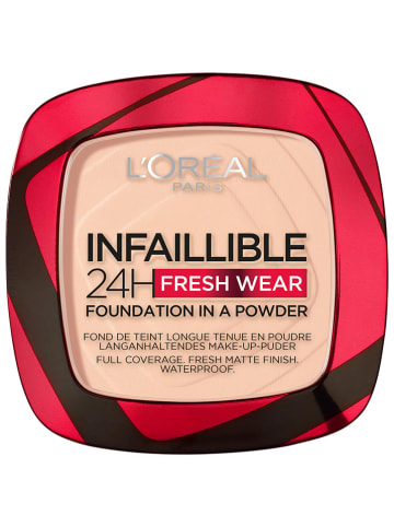 L'Oréal Paris Puder "Infaillible Fresh Wear - 180 Rose Sand", 9 g