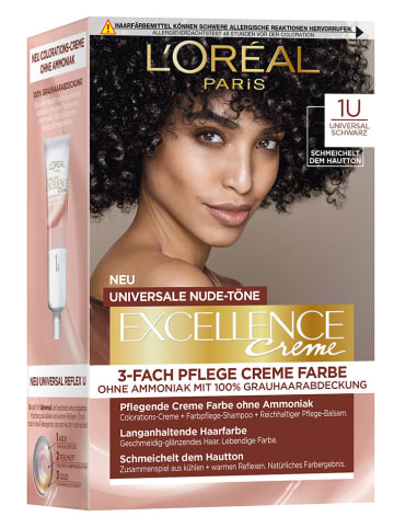 L'Oréal Paris Farba do włosów "Excellence - 1U Black"
