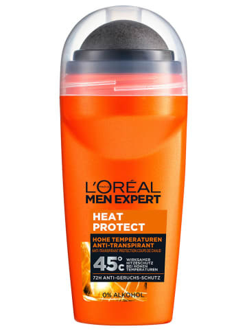 L'Oréal Paris Roll-On-Deo "Heat Protect 45°C Anti-Transpirant", 50 ml