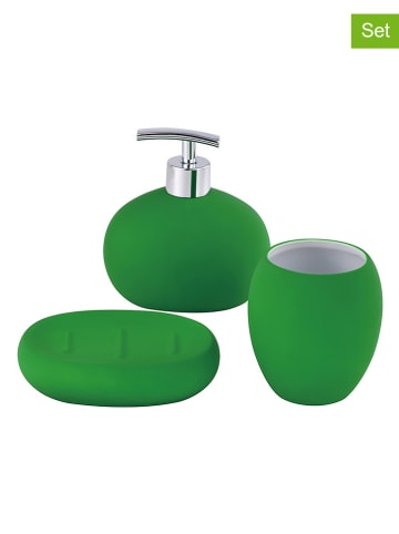 Benetton 3tlg. Badaccessoires-Set in Grün