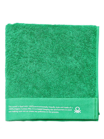 Benetton Handtuch in Grün