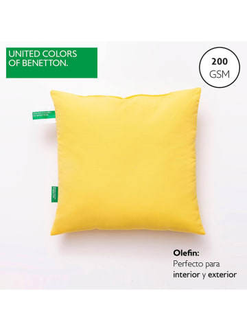 Benetton Poduszki (2 szt.) w kolorze czerwono-żółtym - 45 x 45 cm