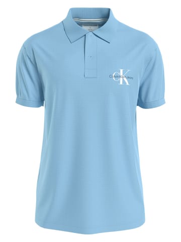 Calvin Klein Poloshirt in Hellblau