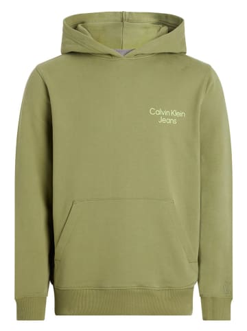 Calvin Klein Hoodie in Grün