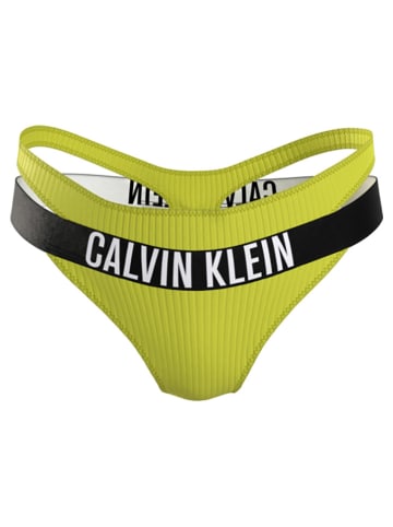 Calvin Klein Figi bikini w kolorze zielonym