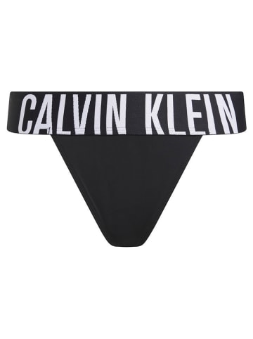 Calvin Klein String in Schwarz